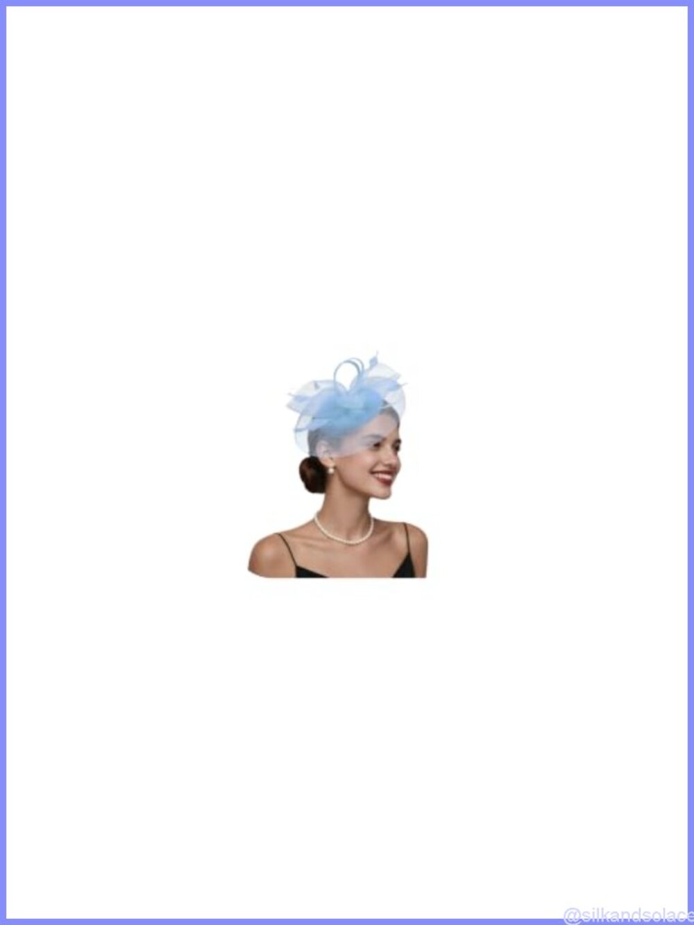 Womens Feather Flower Fascinator Hat Mesh Veil Headband Hair Clip Wedding